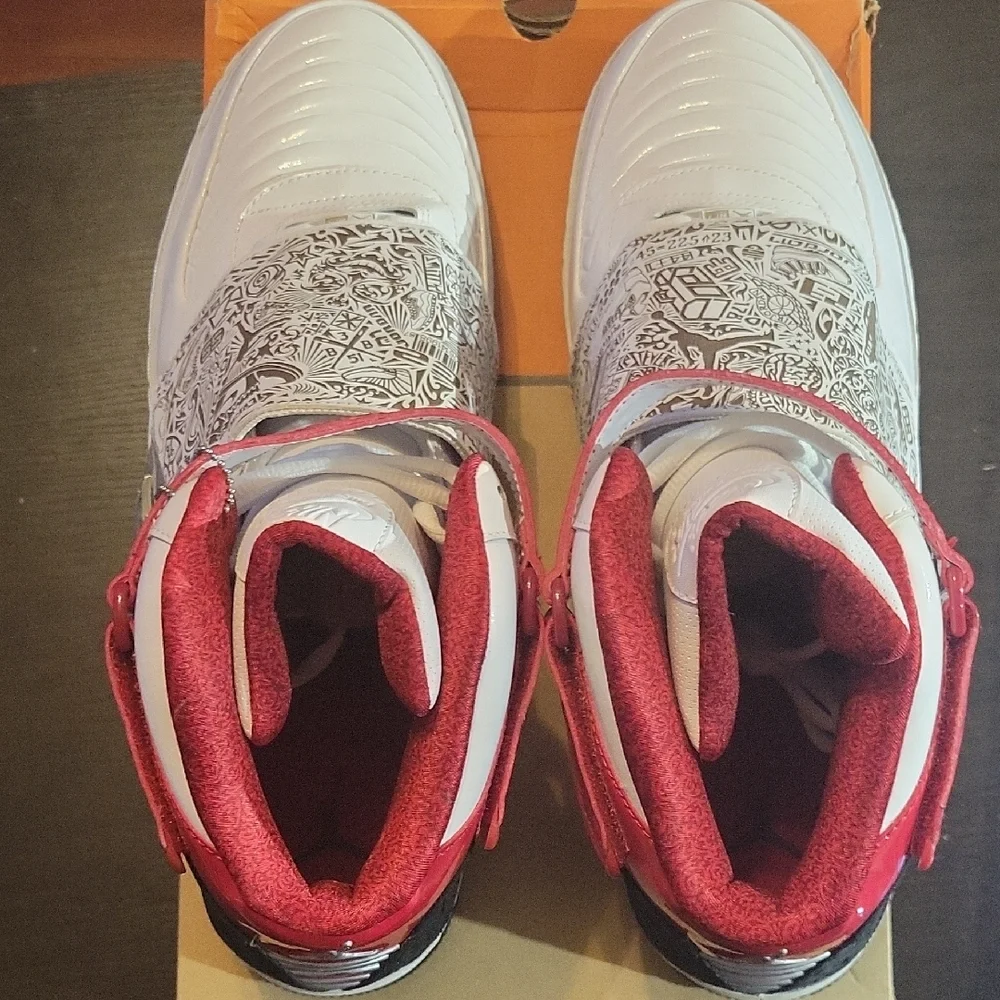 Air Jordan 20 Retro Fusion (AJF 20) "White/Varsity Red" (2008) Mens 15 BRAND NEW - Picture 6 of 13